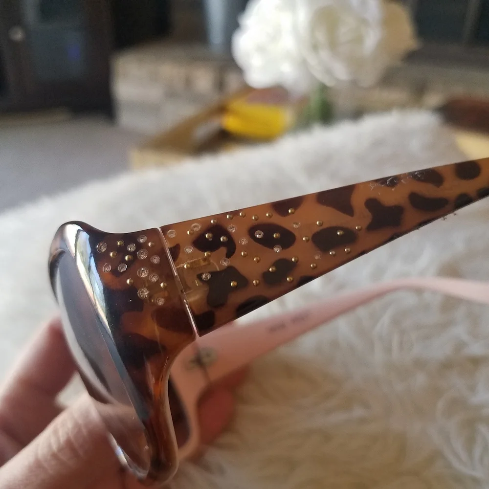 Women’s Nine West Brown Tortoise Sunglasses NEW